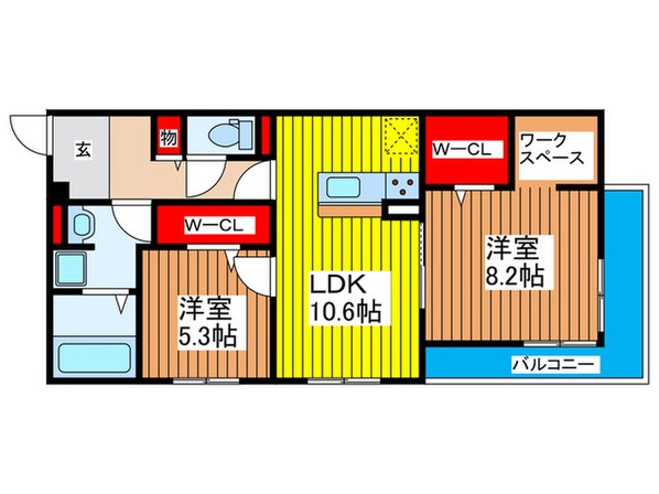 仮）大阪市都島区網島町D-roomの物件間取画像